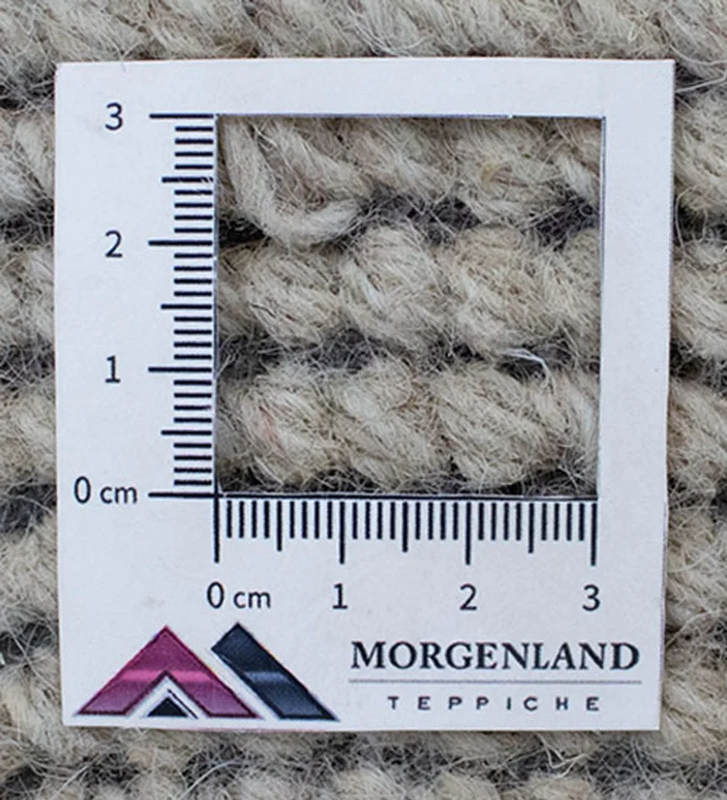 Nepal Teppich 70 x 140 cm - beige