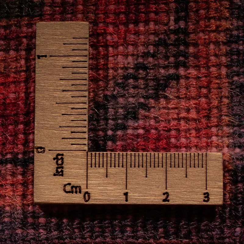 Orientteppich 78 x 154 cm - dunkelrot