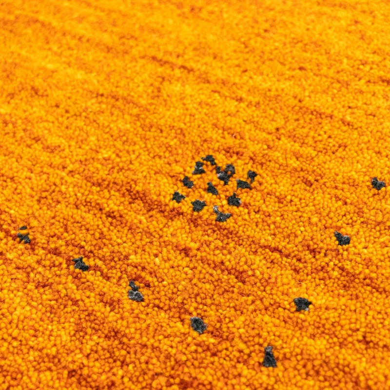 Gabbeh Teppich - Softy 70 x 133 cm - orange