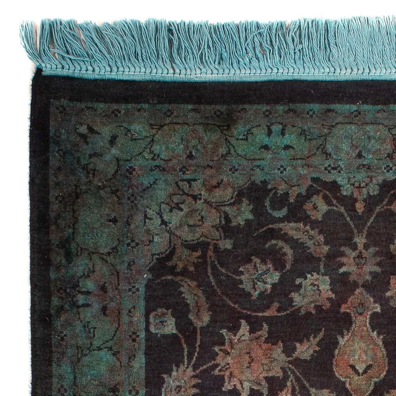 Orientteppich 76 x 130 cm - hellblau