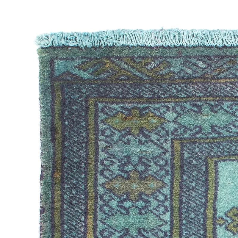 Orientteppich 64 x 92 cm - hellblau
