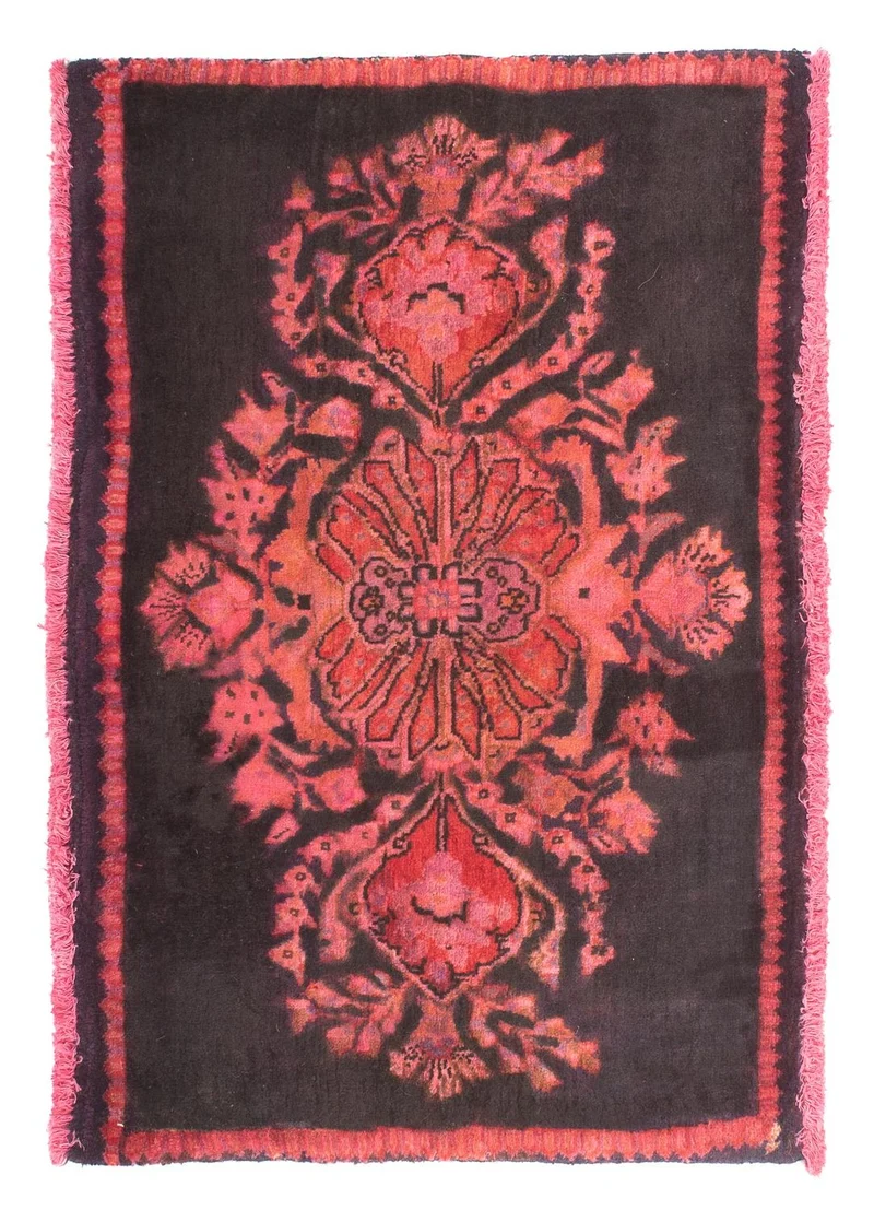 Orientteppich 55 x 86 cm - hellrot