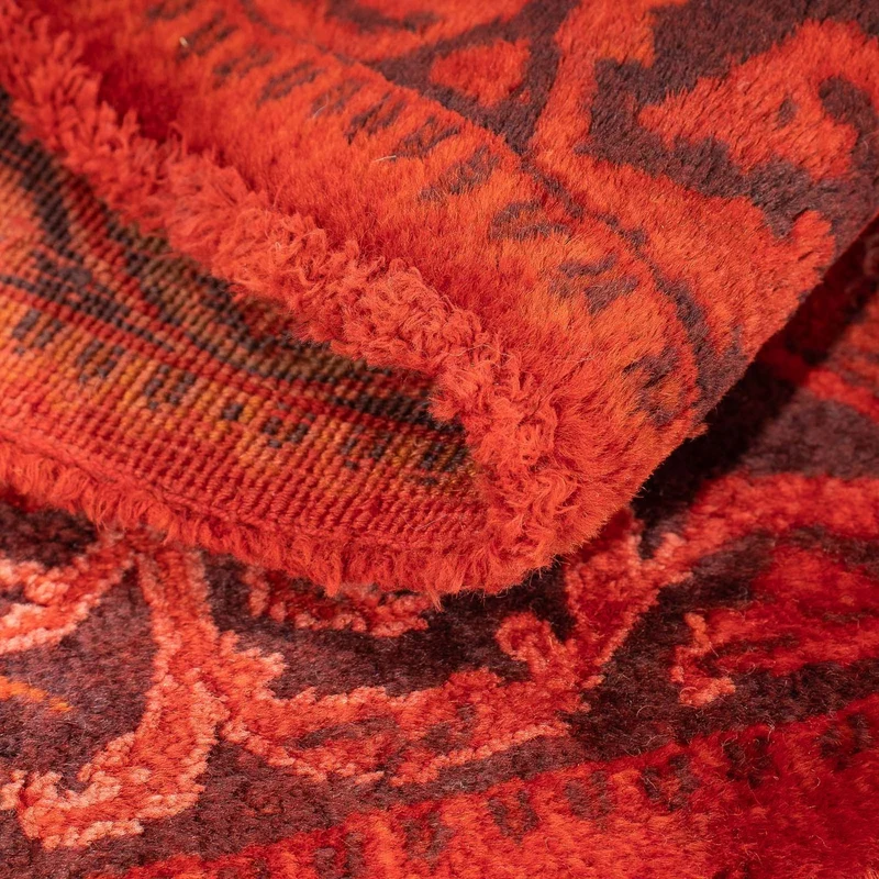 Orientteppich 60 x 93 cm - dunkelrot