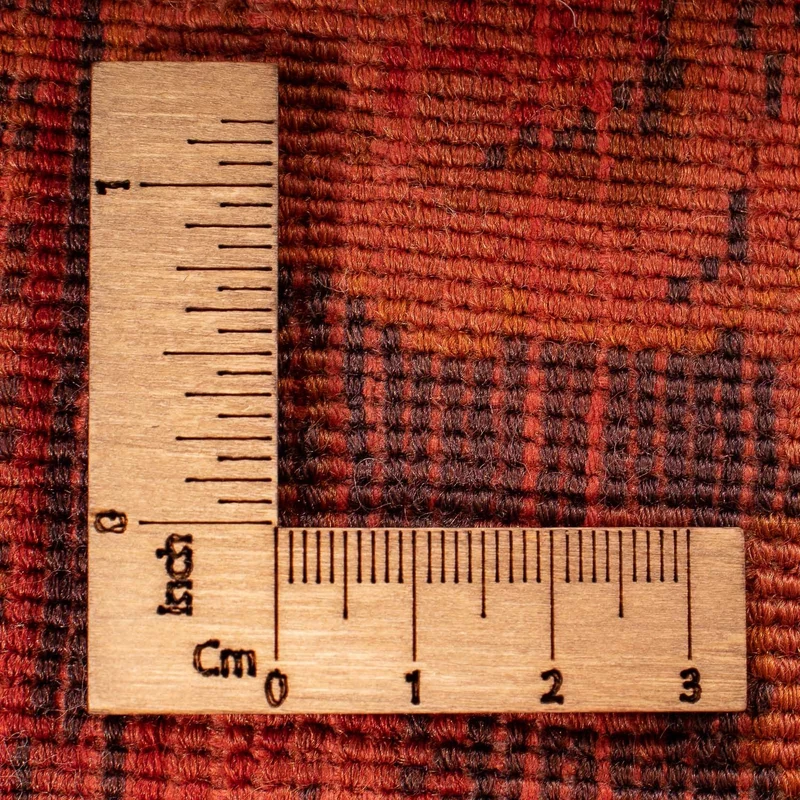 Orientteppich 60 x 93 cm - dunkelrot