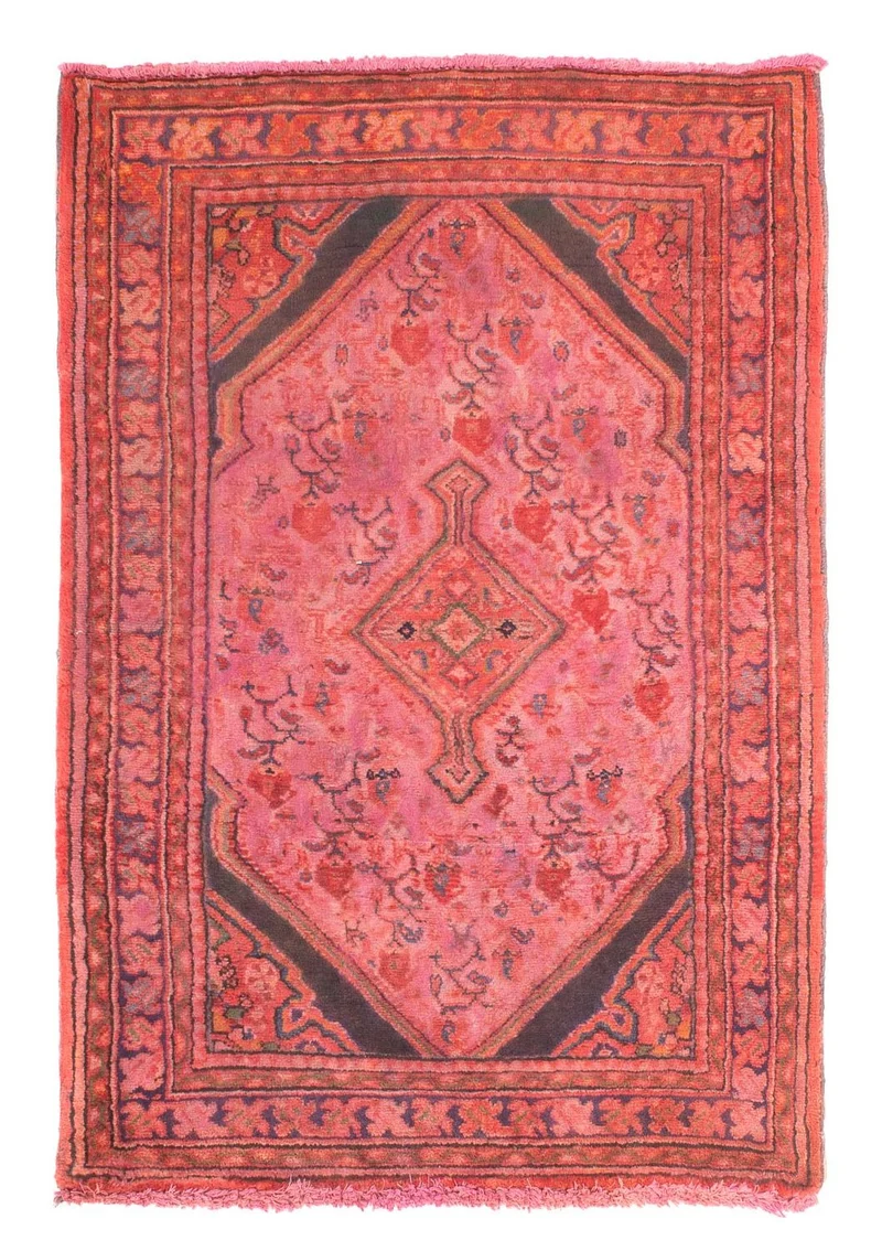 Orientteppich 55 x 84 cm - hellrot