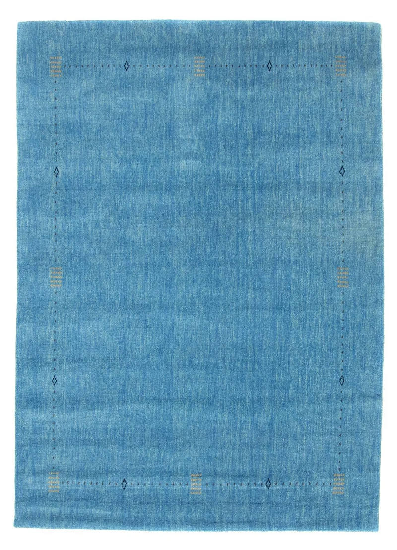 Gabbeh Teppich - Softy 122 x 163 cm - blau