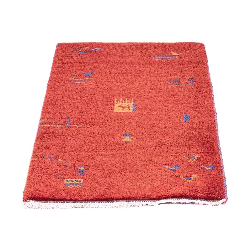 Gabbeh Teppich - Indus 60 x 90 cm - rot