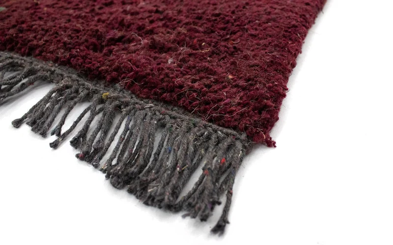 Nepal Teppich 70 x 140 cm - braun