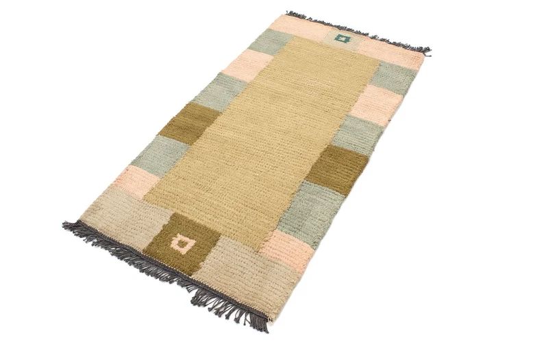 Nepal Teppich 70 x 140 cm - mehrfarbig