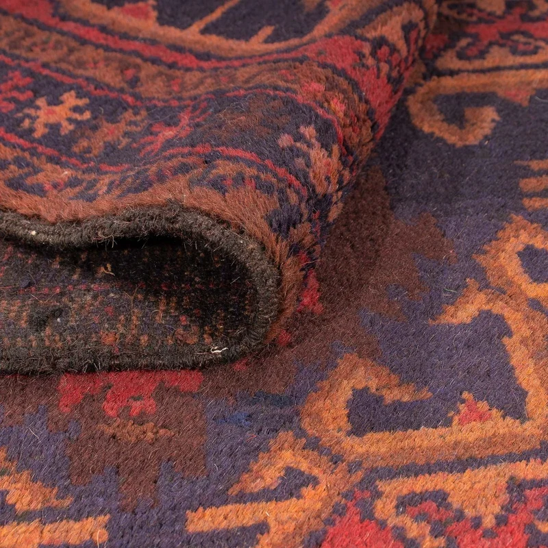 Belutsch Teppich 74x117cm - Orientteppich - dunkelrot