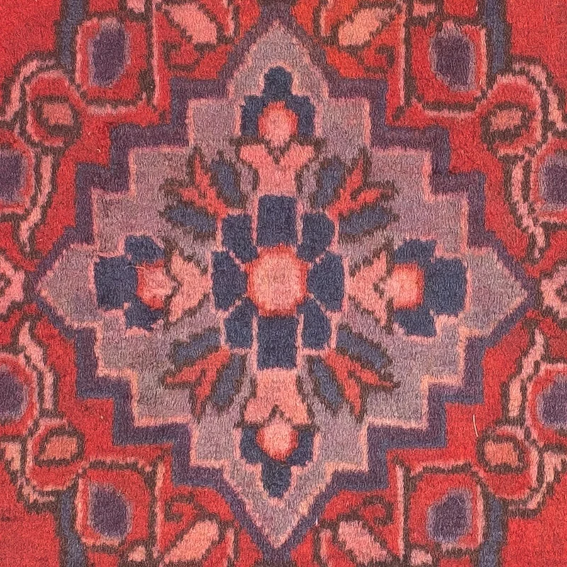 Orientteppich 57 x 87 cm - dunkelrot