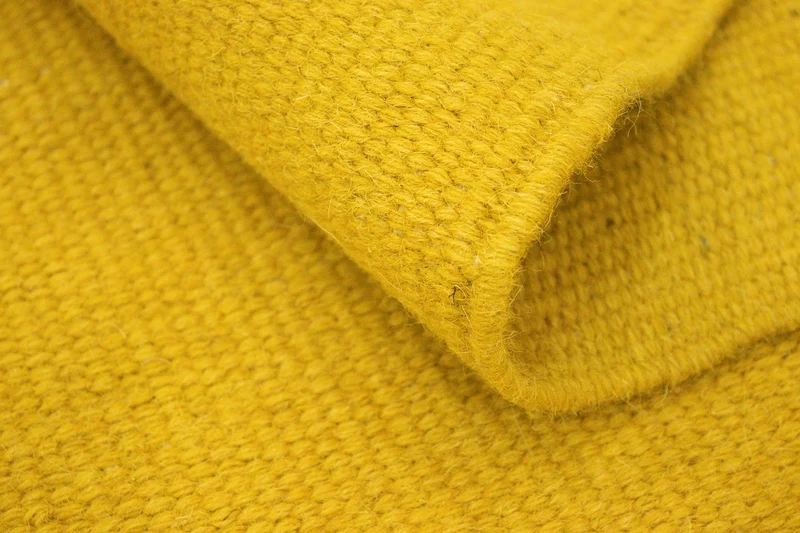 Kelim Teppich - Trendy 90 x 160 cm - gold