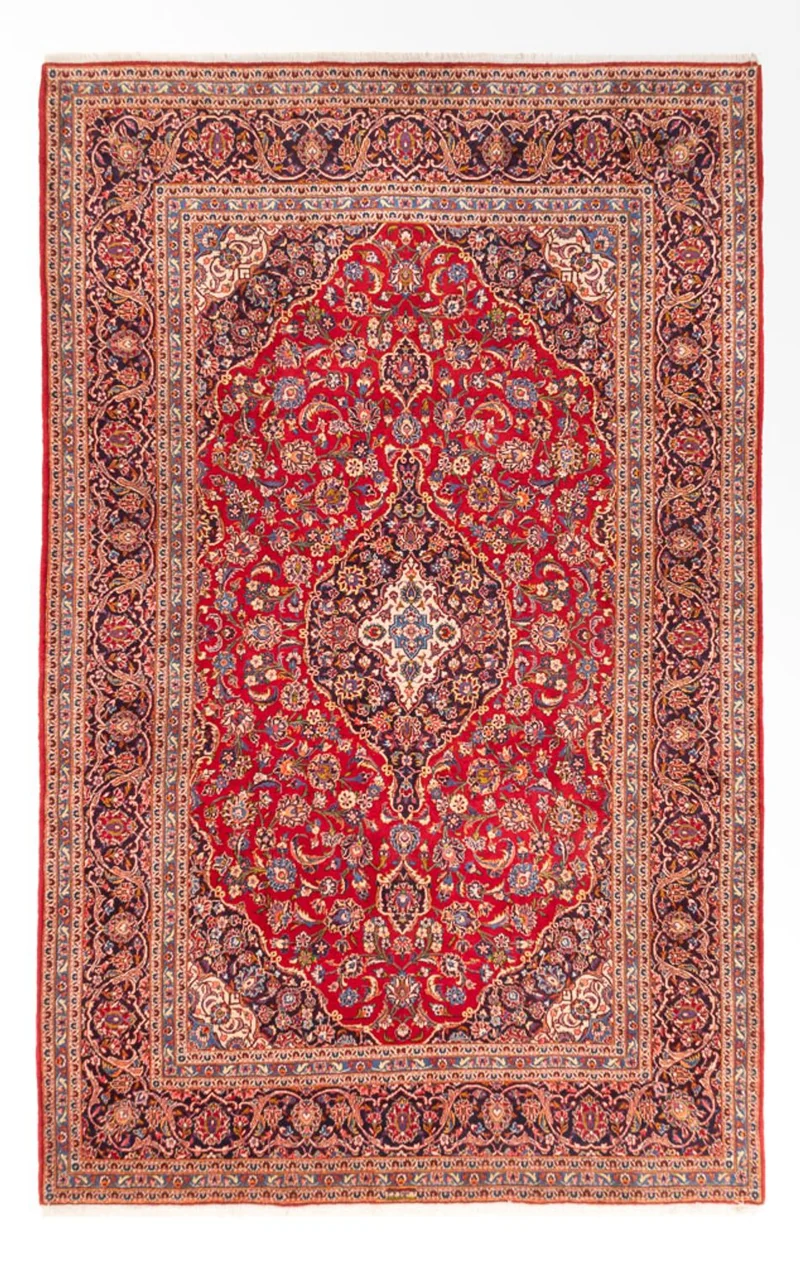 Perserteppich - Keshan - 218 x 354 cm - rot