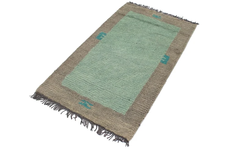 Nepal Teppich 70 x 140 cm - mehrfarbig