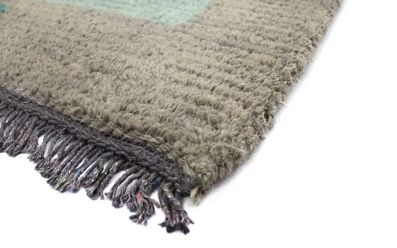 Nepal Teppich 70 x 140 cm - mehrfarbig