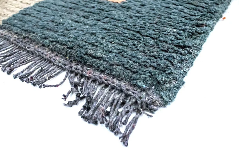 Nepal Teppich 70 x 140 cm - mehrfarbig