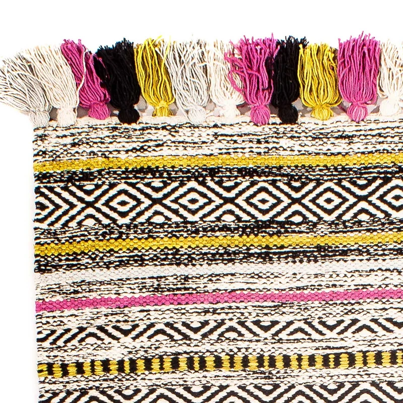 Kelim Teppich - Trendy 60 x 90 cm - mehrfarbig