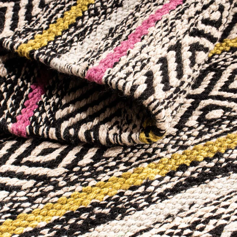 Kelim Teppich - Trendy 60 x 90 cm - mehrfarbig