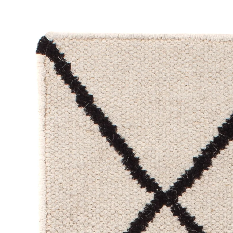 Kelim Teppich - Trendy 61 x 93 cm - beige