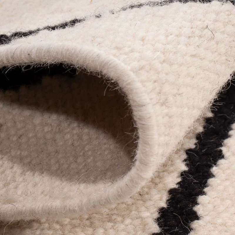 Kelim Teppich - Trendy 61 x 93 cm - beige