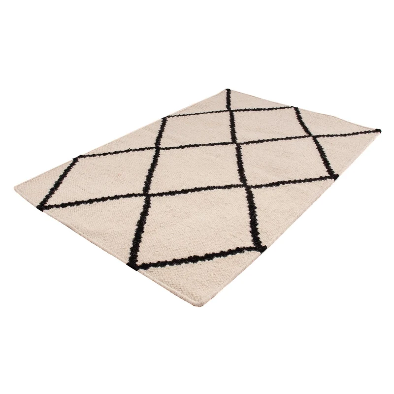 Kelim Teppich - Trendy 61 x 93 cm - beige
