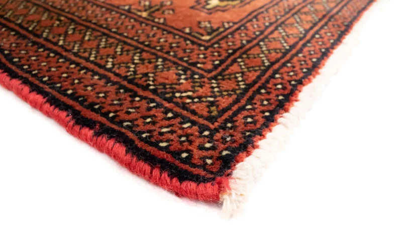 Turkaman Teppich 50x100cm - Orientteppich - rost