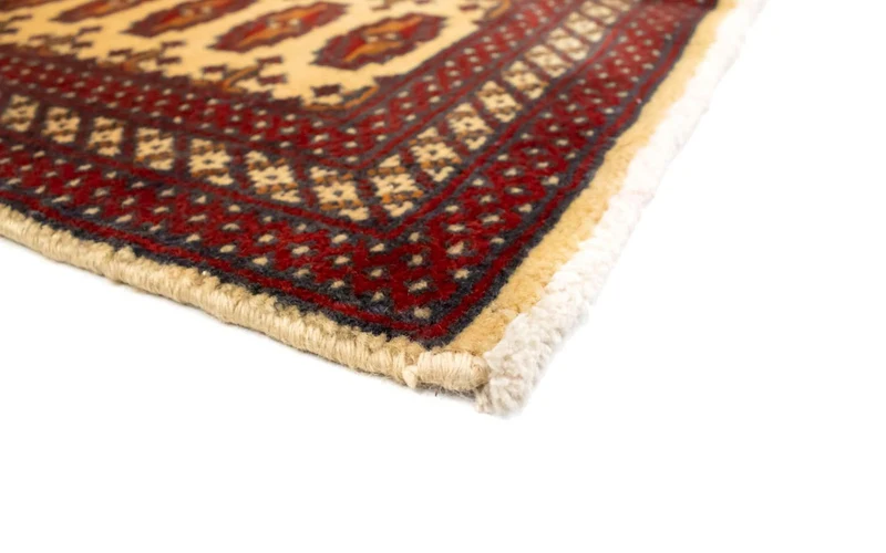 Turkaman Teppich 60x130cm - Orientteppich - beige