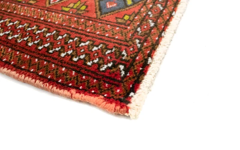 Turkaman Teppich 60x130cm - Orientteppich - orange