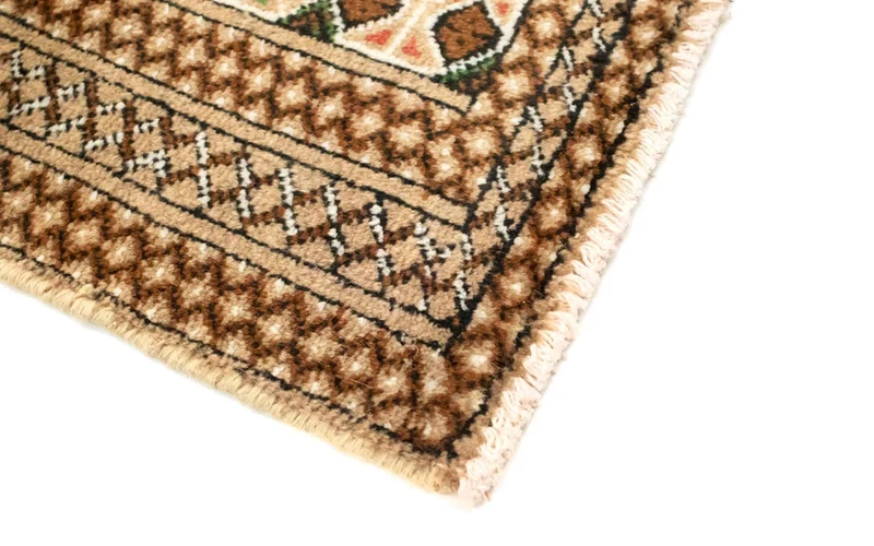 Turkaman Teppich 60x130cm - Orientteppich - beige