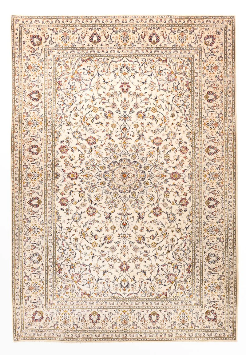 Perserteppich - Keshan - 204 x 300 cm - beige