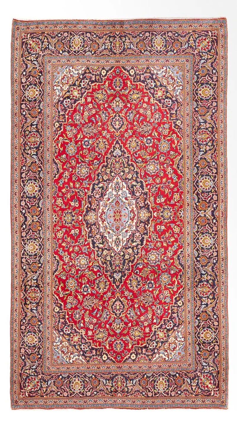 Perserteppich - Keshan - 195 x 304 cm - rot