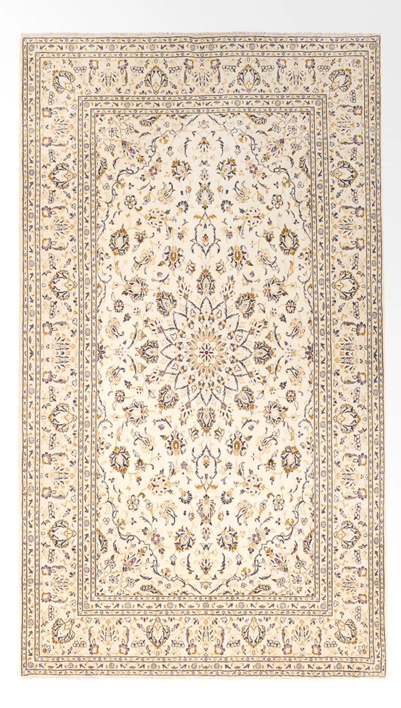 Perserteppich - Keshan - 197 x 290 cm - creme