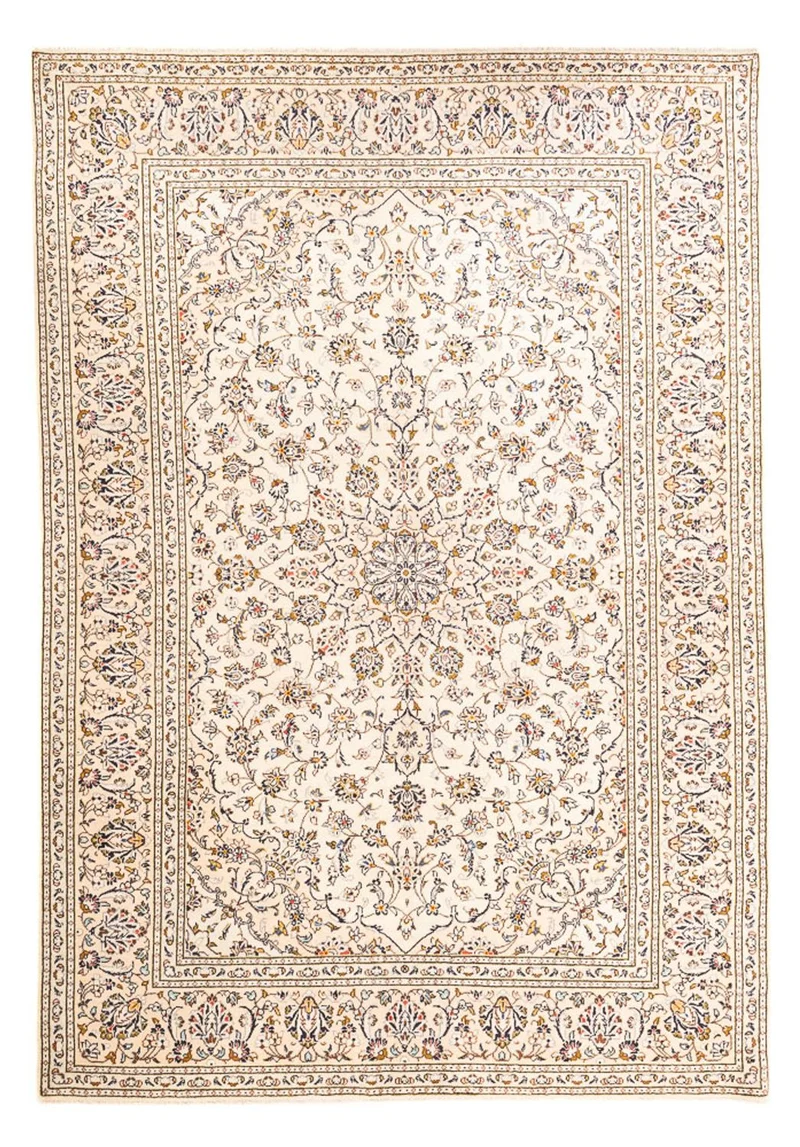 Perserteppich - Keshan - 195 x 290 cm - beige