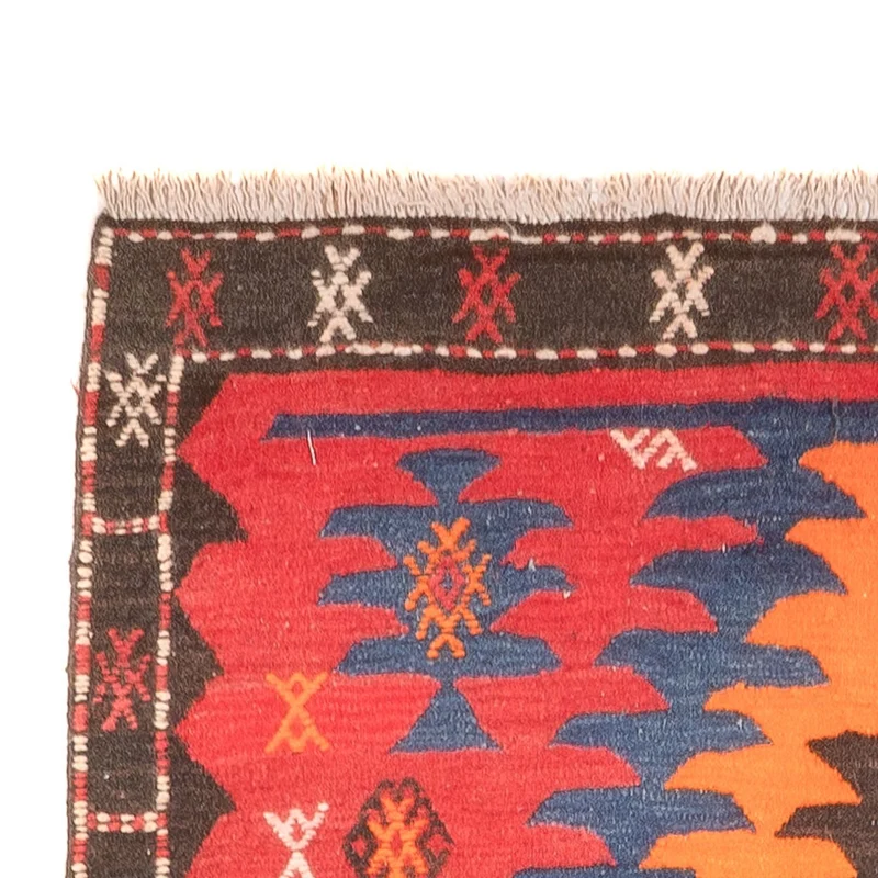 Läufer Kelim - Old - 155 x 430 cm - rot
