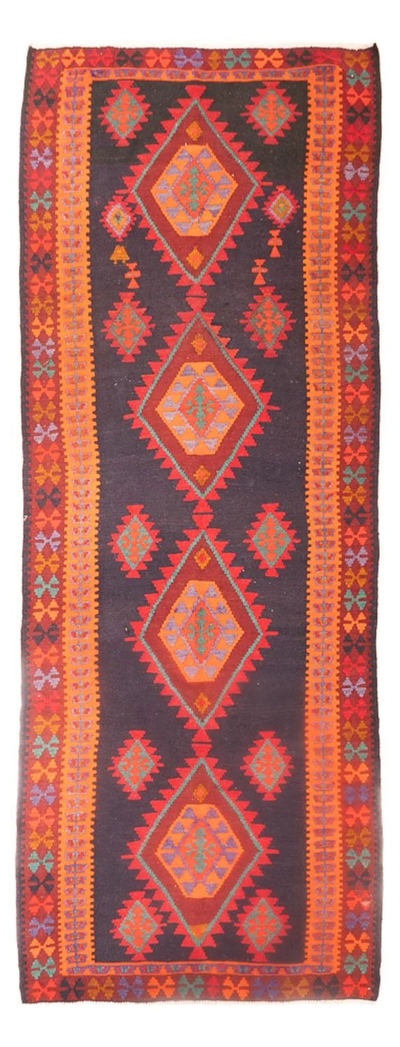 Läufer Kelim - Old - 145 x 385 cm - mehrfarbig
