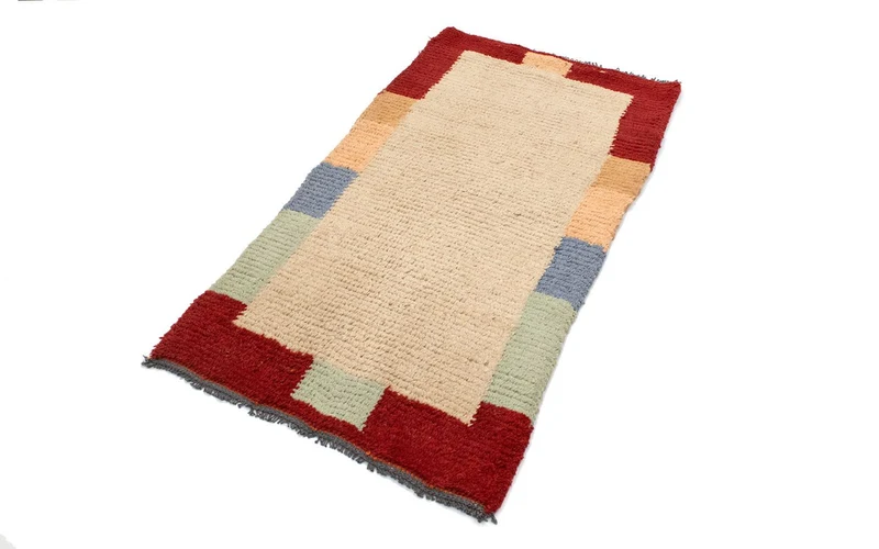 Nepal Teppich 70 x 140 cm - beige