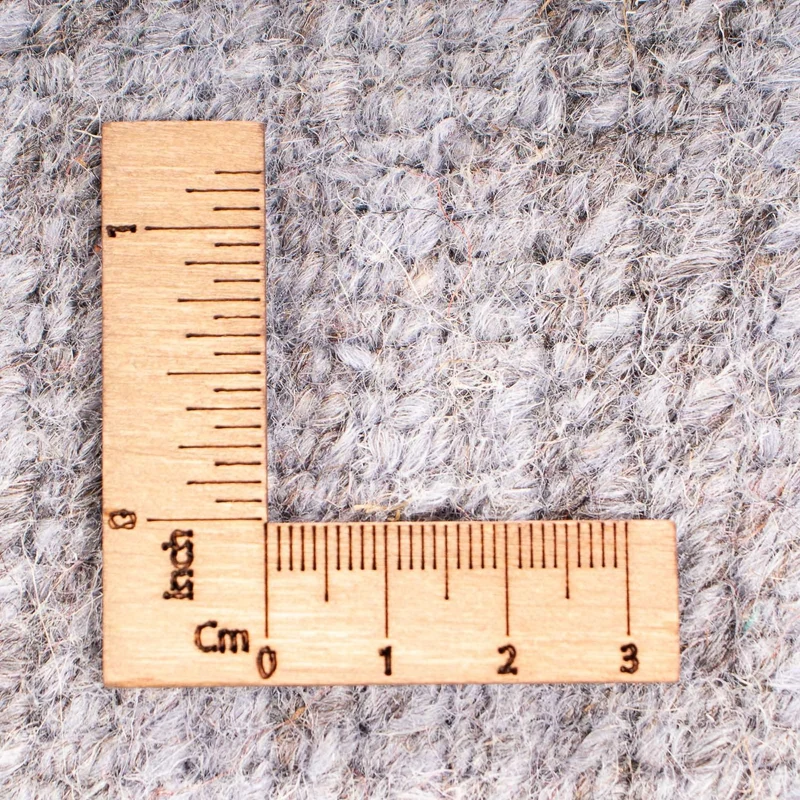 Nepal Teppich 42 x 51 cm - flieder
