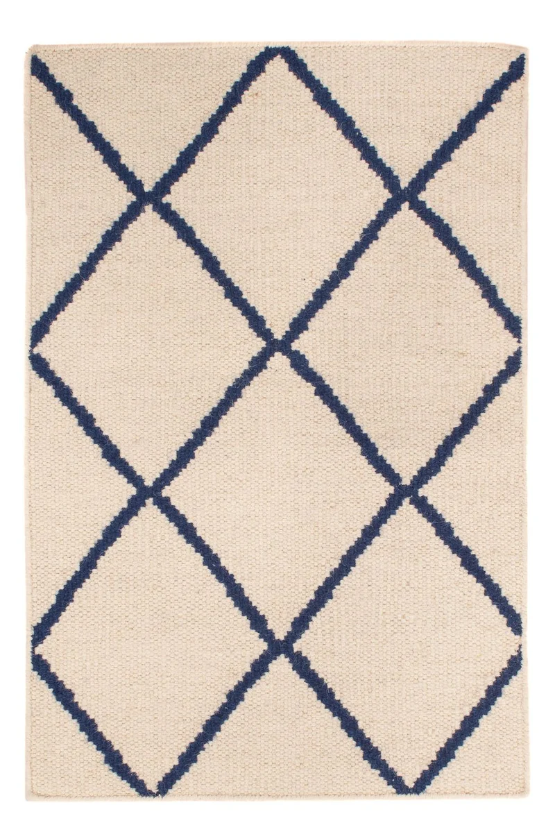 Kelim Teppich - Trendy 60 x 90 cm - beige