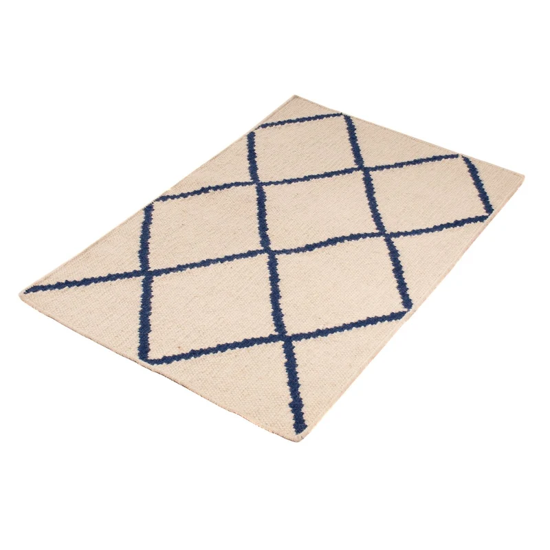 Kelim Teppich - Trendy 60 x 90 cm - beige
