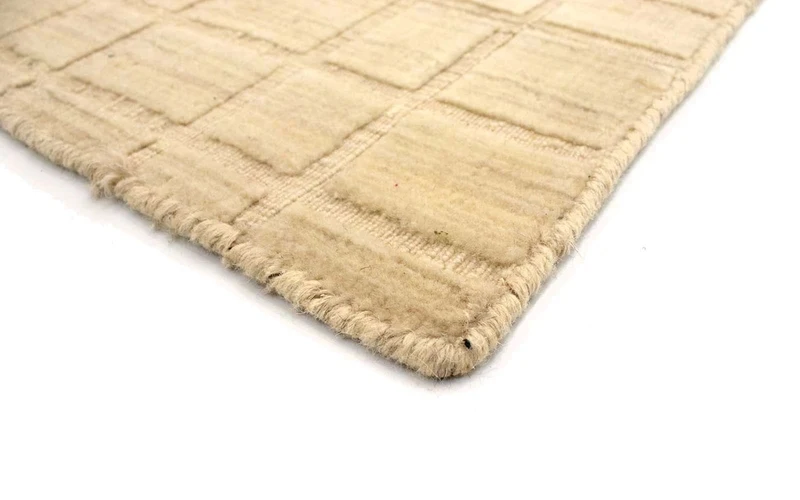 Wollteppich 55 x 89 cm Fußmatte