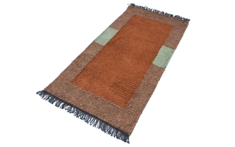 Nepal Teppich 70 x 140 cm - mehrfarbig