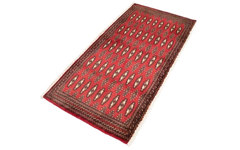 Turkaman Teppich 60x130cm - Orientteppich - rot