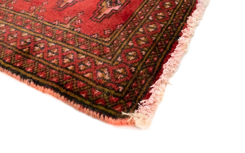 Turkaman Teppich 60x130cm - Orientteppich - rot