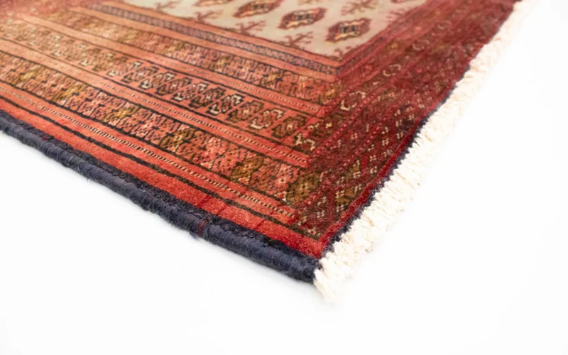 Turkaman Teppich 50x100cm - Orientteppich - rot