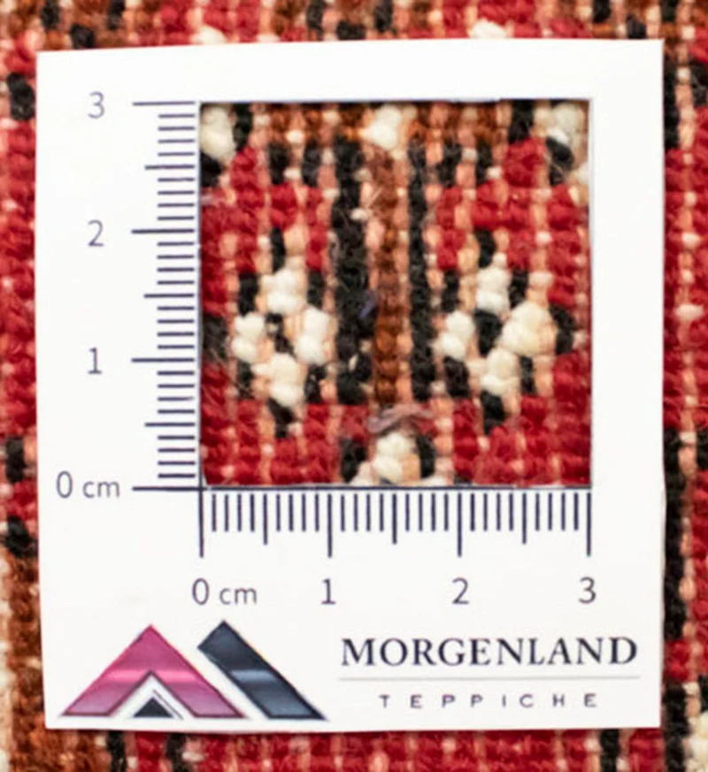 Turkaman Teppich 50x100cm - Orientteppich - rot