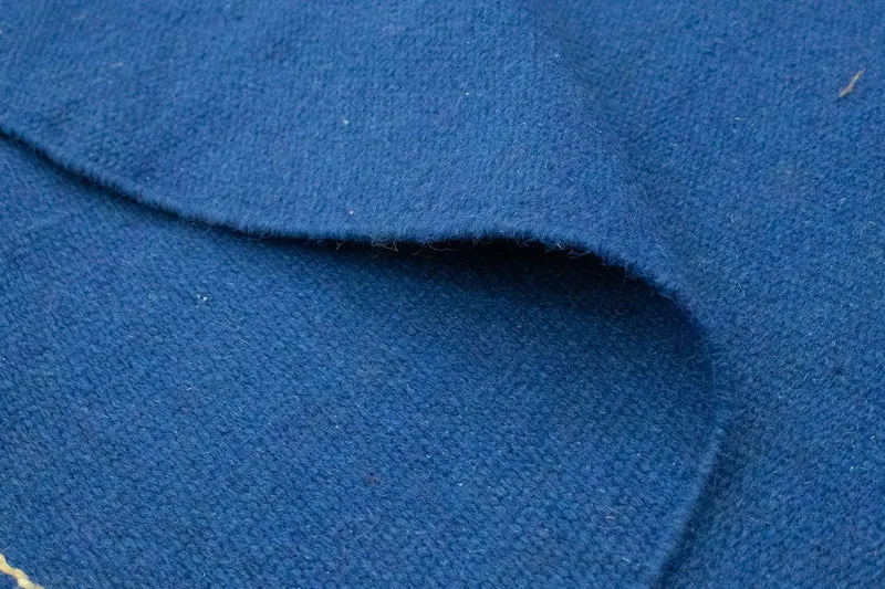 Kelim Modern Teppich 120x180cm - blau
