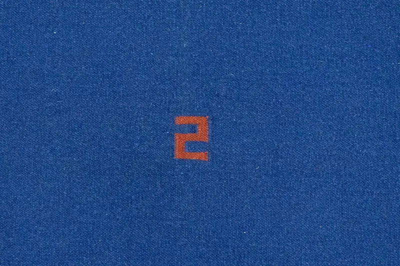 Kelim Modern Teppich 120x180cm - blau