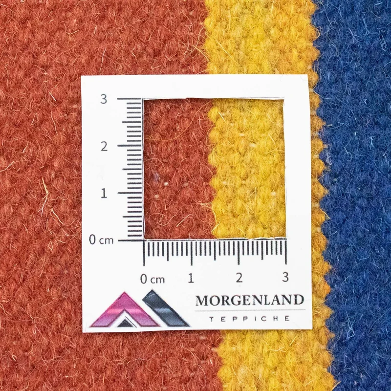 Kelim Modern Teppich 140x200cm - blau