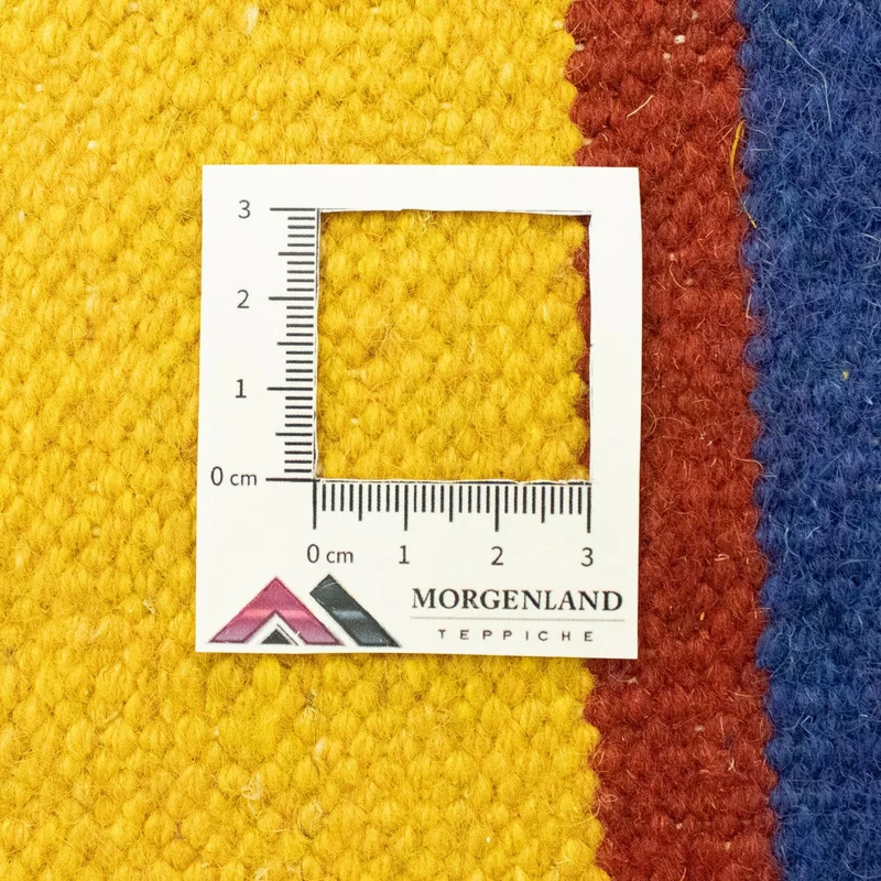 Kelim Modern Teppich 200x300cm - blau