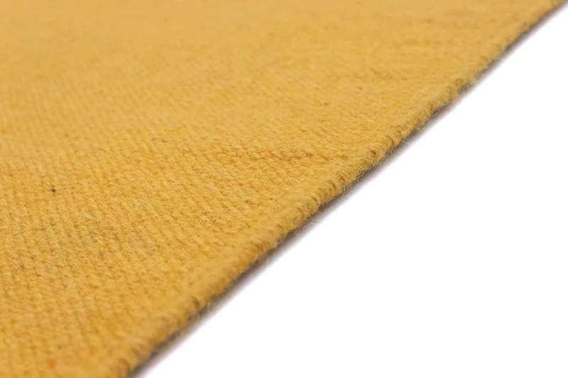 Kelim Modern Teppich 120x180cm - gelb